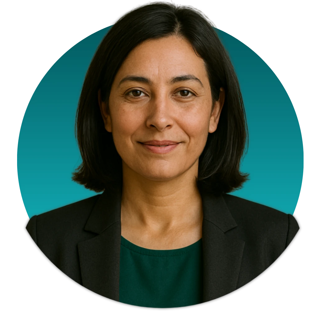 أستاذة جامعية في علوم الحاسوب، متخصصة في أخلاقيات الذكاء الاصطناعي. مسؤولة عن تدقيق المحتوى للتأكد من انسجامه مع القيم الثقافية والأبعاد الأخلاقية في العالم العربي.